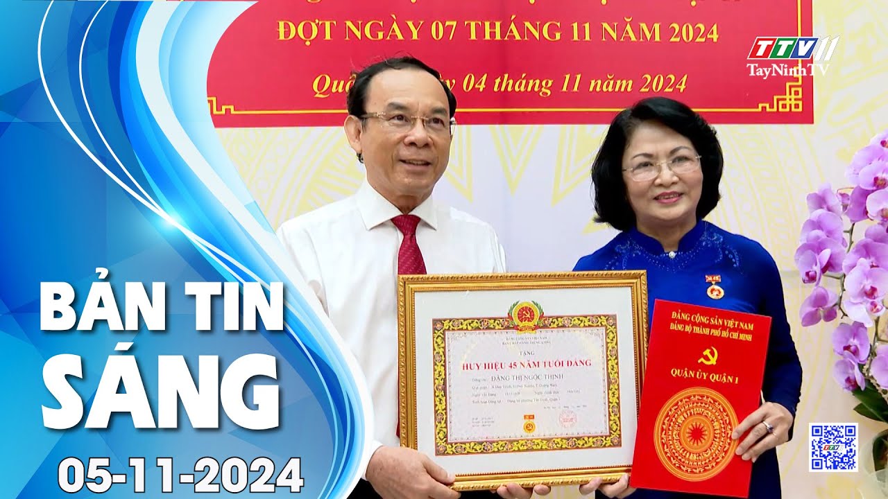 Bản tin sáng 05-11-2024 | Tin tức hôm nay | TayNinhTV